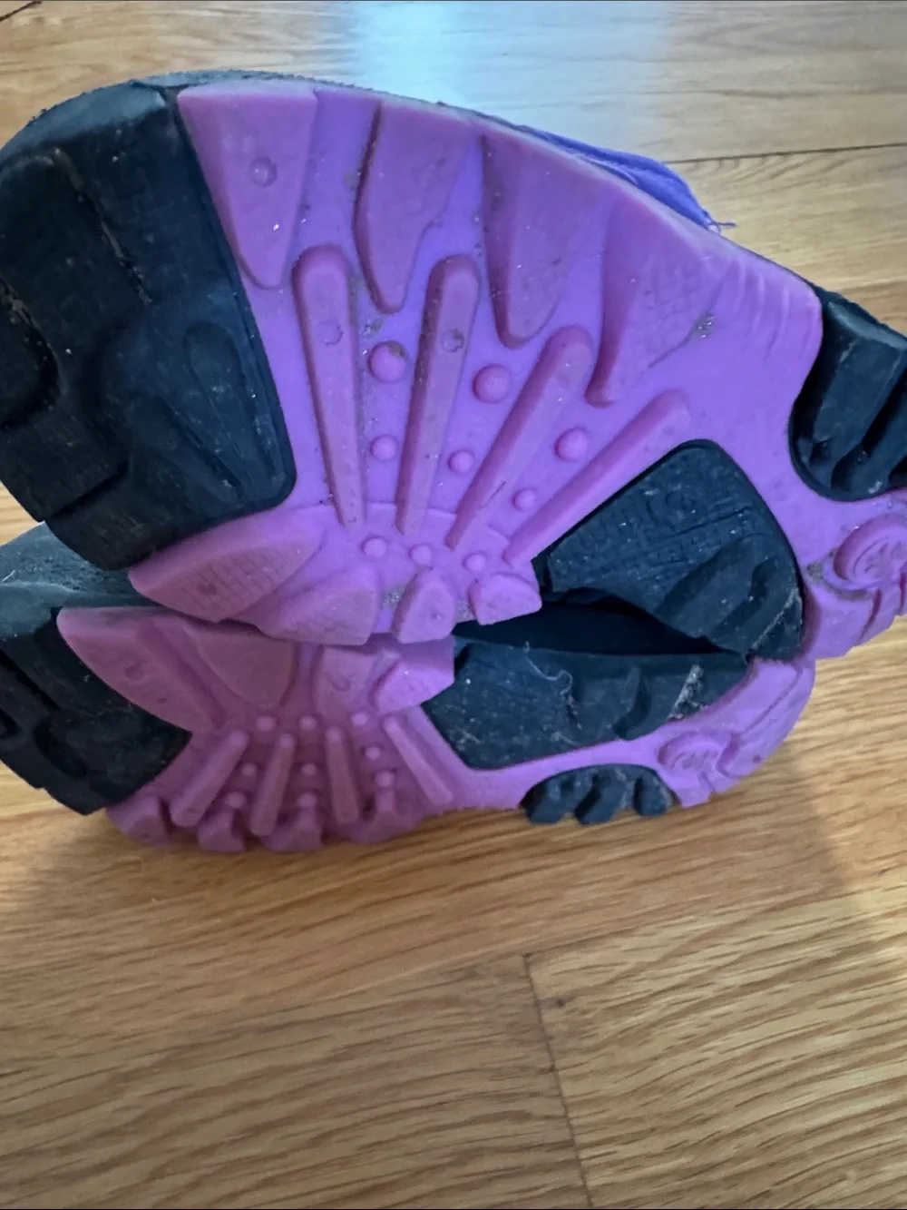 Kamik Purple and Pink Kids Snow Boots